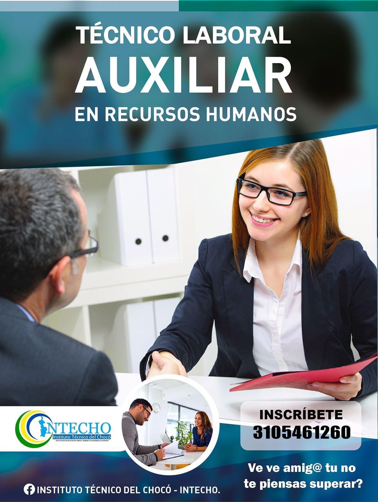 TECNICO LABORAL AUXILIAR EN RECURSOS HUMANOS